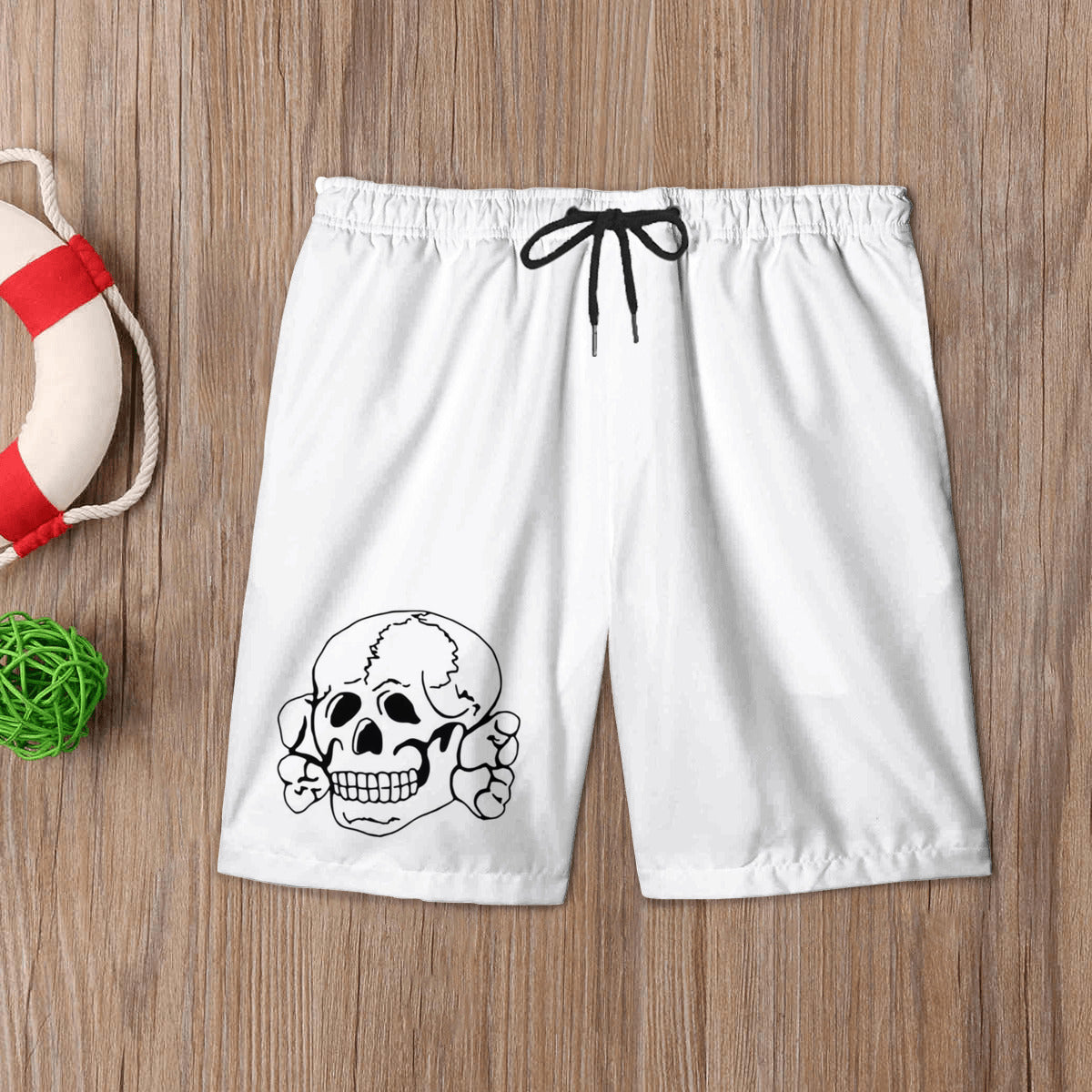 AOP Men's Beach Totenkopf